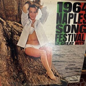 1964 Naples Song Festival Vinyl , 12 Great Hits